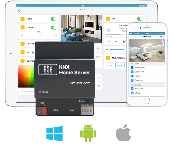 IRidi - KNX Home Server